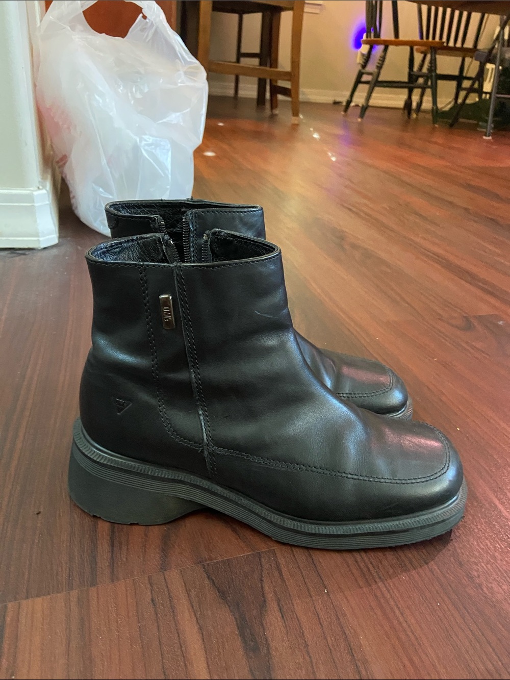Vintage Dr Martens 9278 Moto Boots Made in England MIE